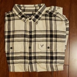 Men's XL Long Sleeve Flannel Button Down